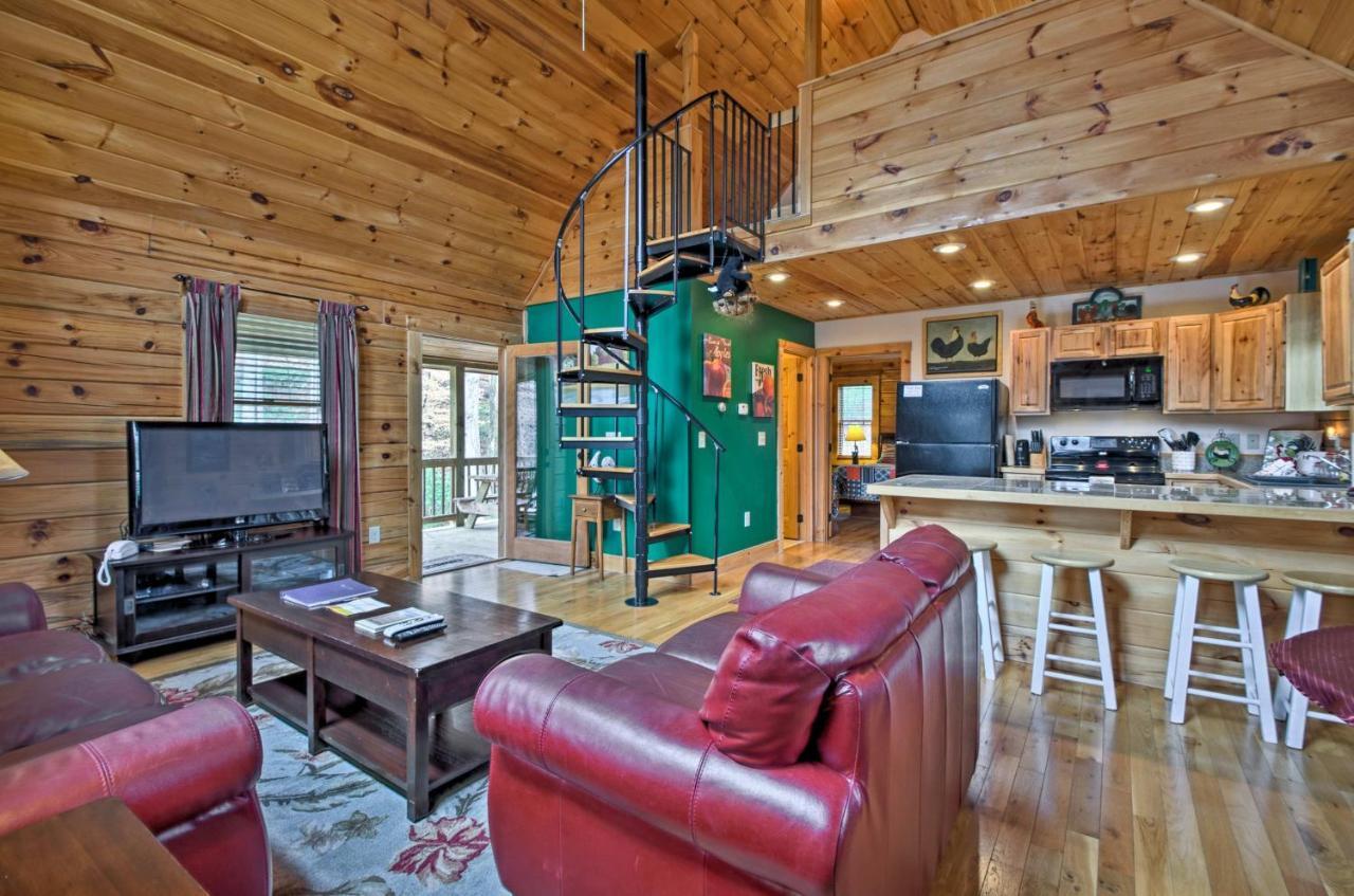 Bryson City Vacation Rental With Hot Tub And Fire Pit! Zewnętrze zdjęcie