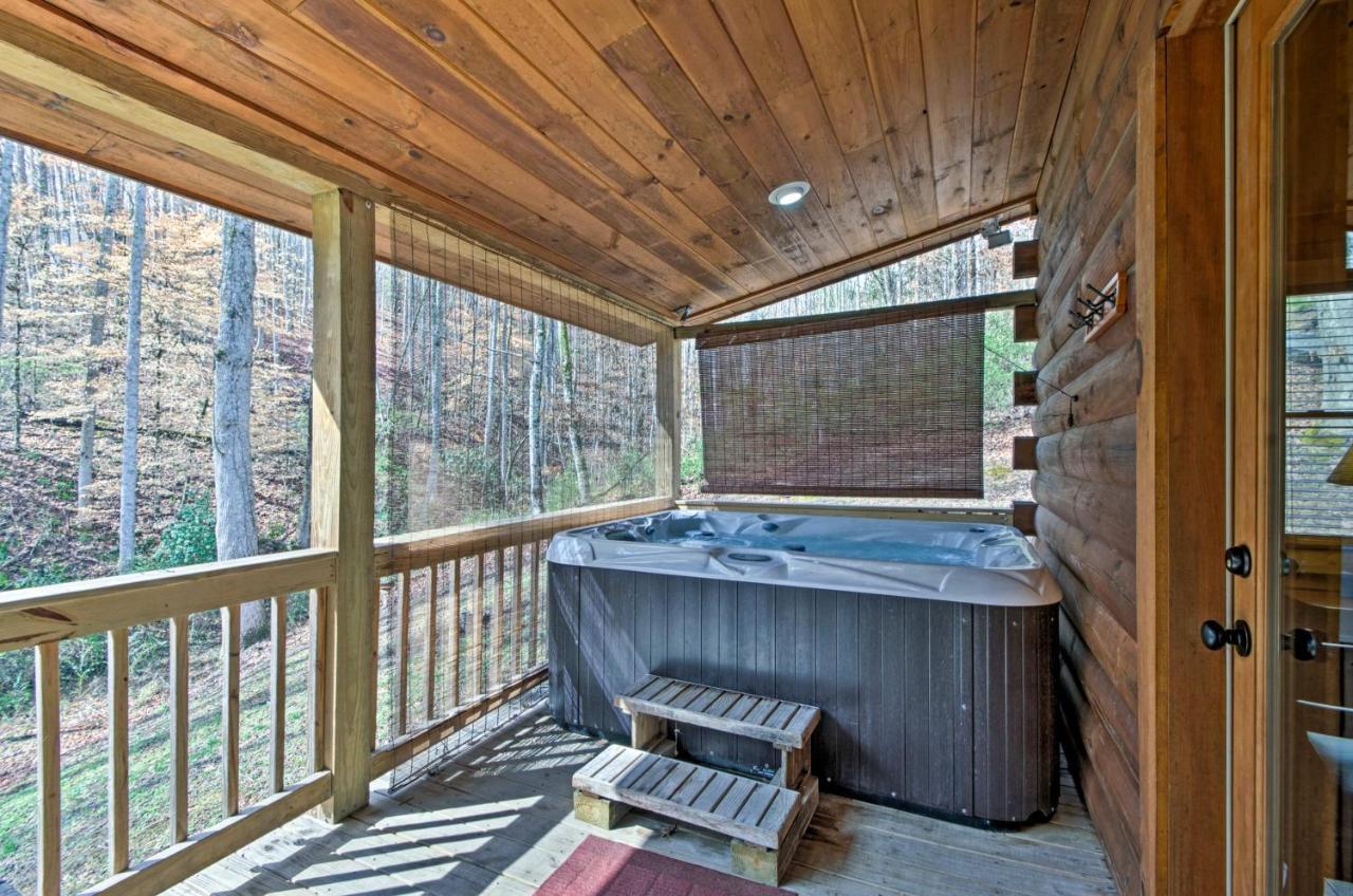 Bryson City Vacation Rental With Hot Tub And Fire Pit! Zewnętrze zdjęcie