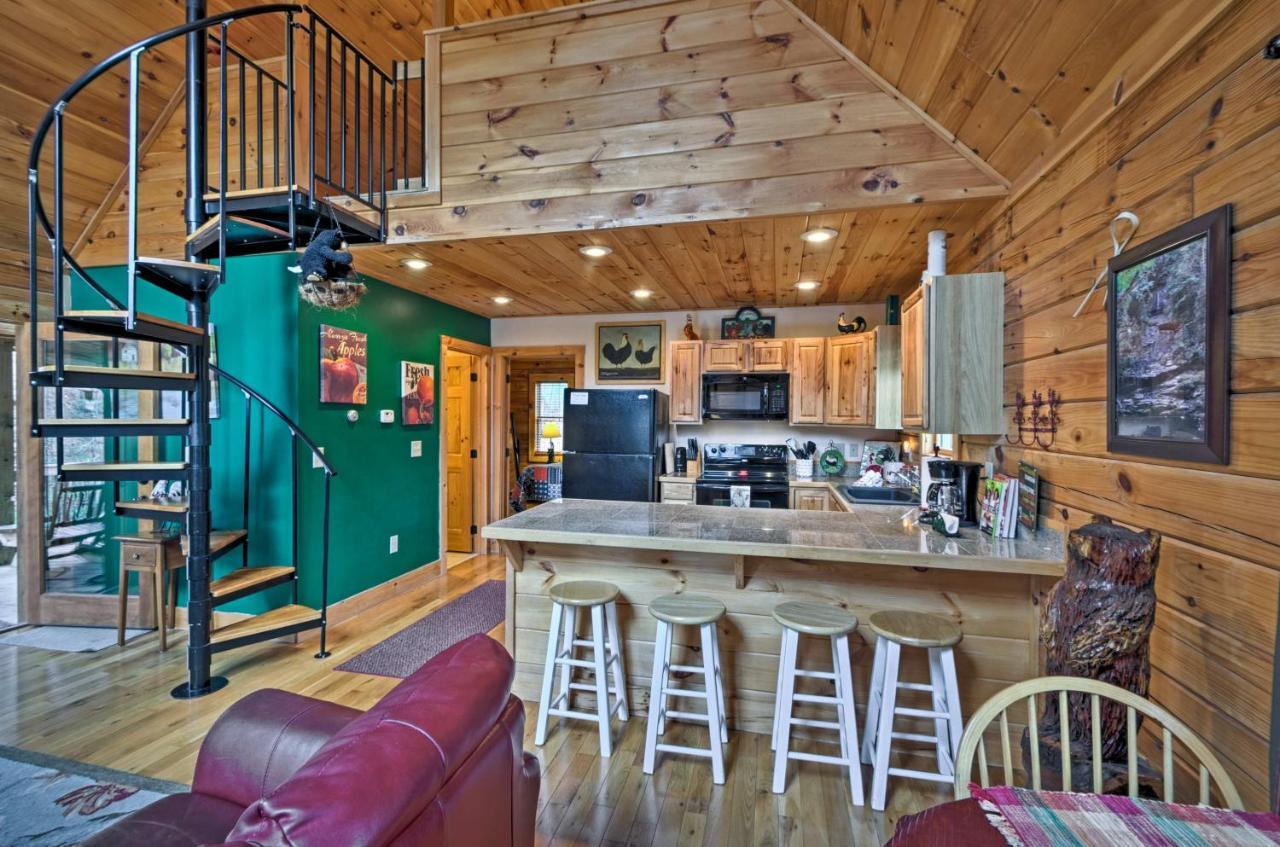 Bryson City Vacation Rental With Hot Tub And Fire Pit! Zewnętrze zdjęcie