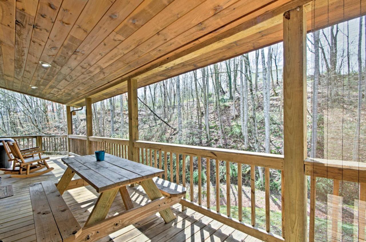 Bryson City Vacation Rental With Hot Tub And Fire Pit! Zewnętrze zdjęcie