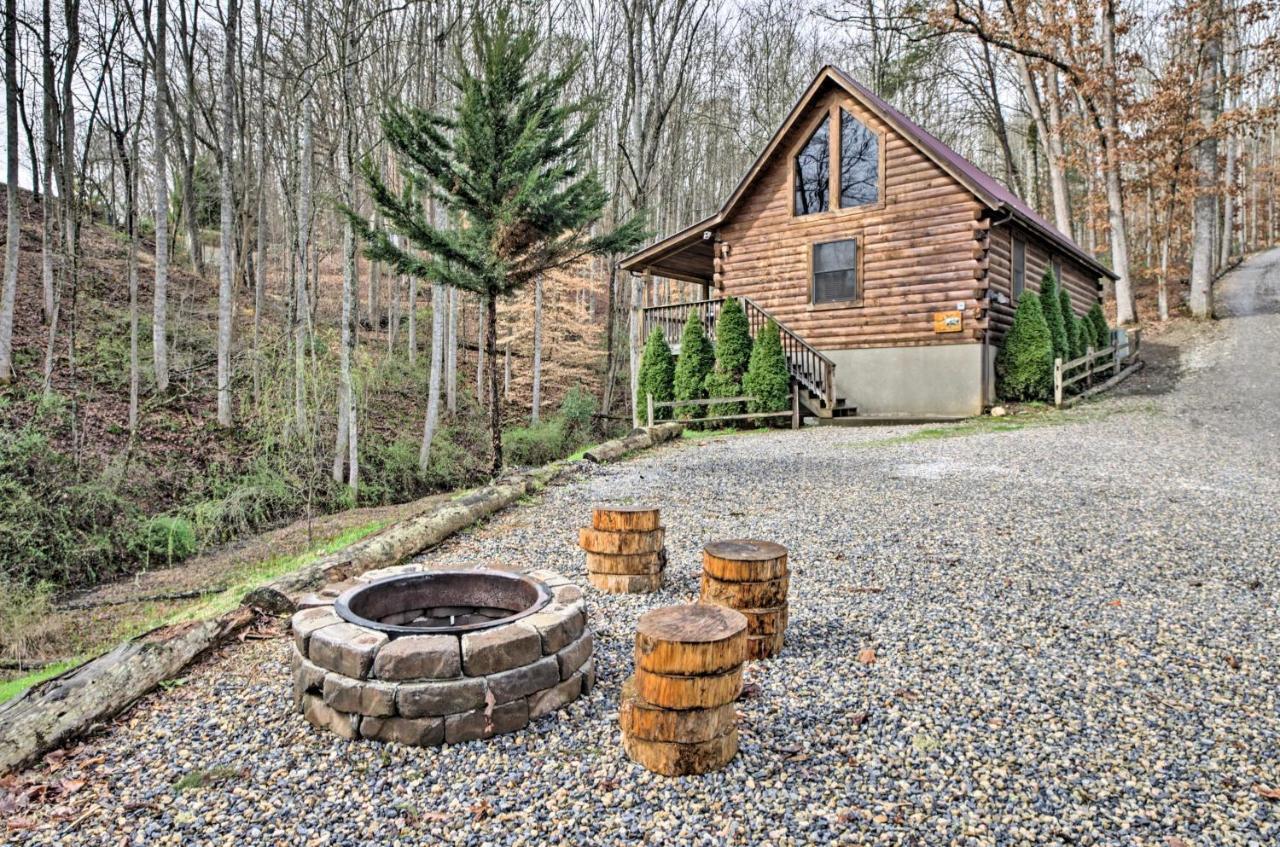 Bryson City Vacation Rental With Hot Tub And Fire Pit! Zewnętrze zdjęcie