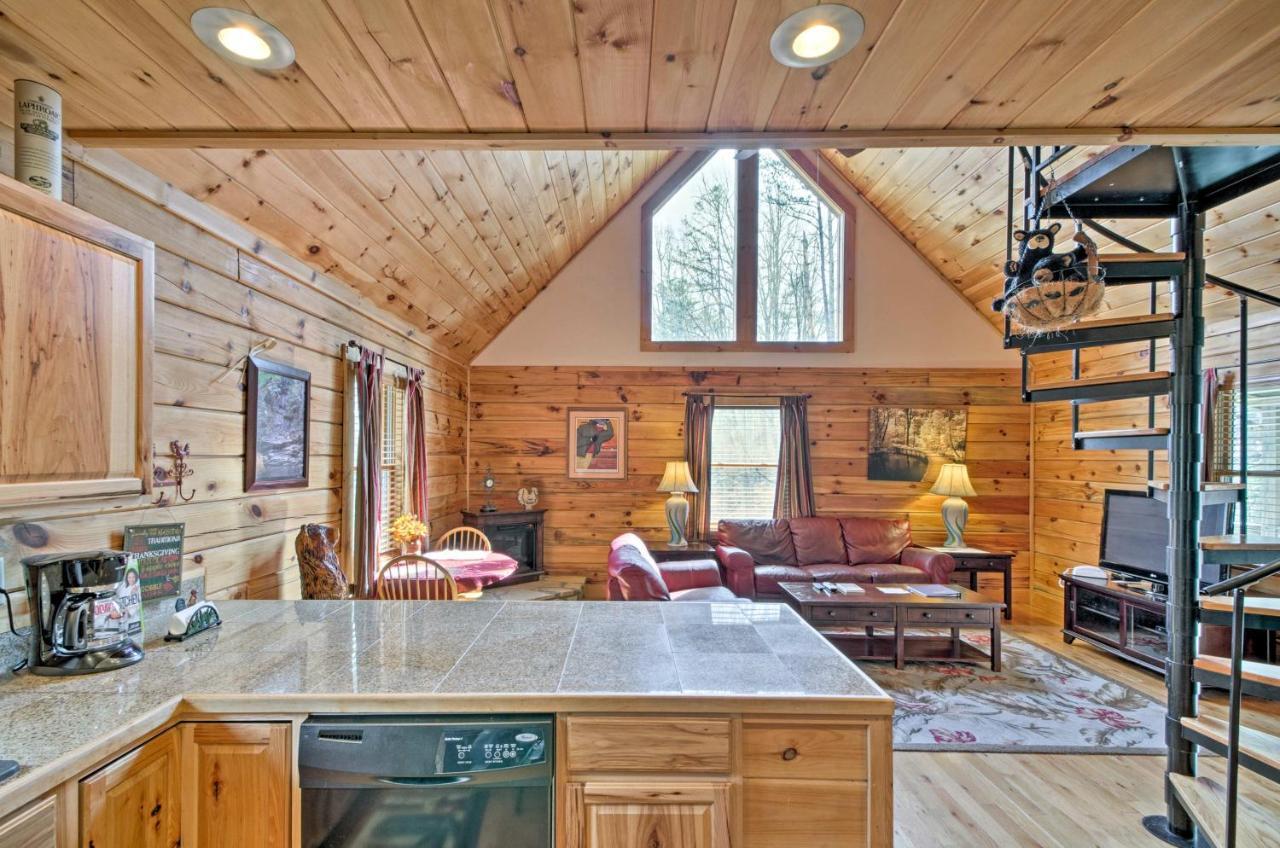 Bryson City Vacation Rental With Hot Tub And Fire Pit! Zewnętrze zdjęcie